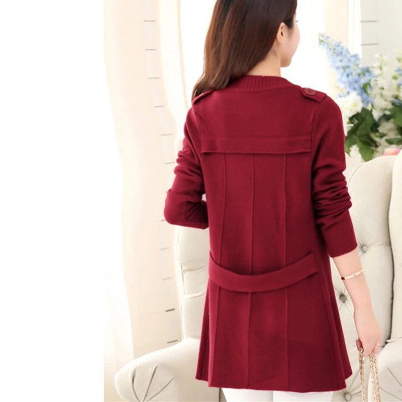 Cardigans Long Design Knitted Sweater - Buy Gifts 4 You by NX3