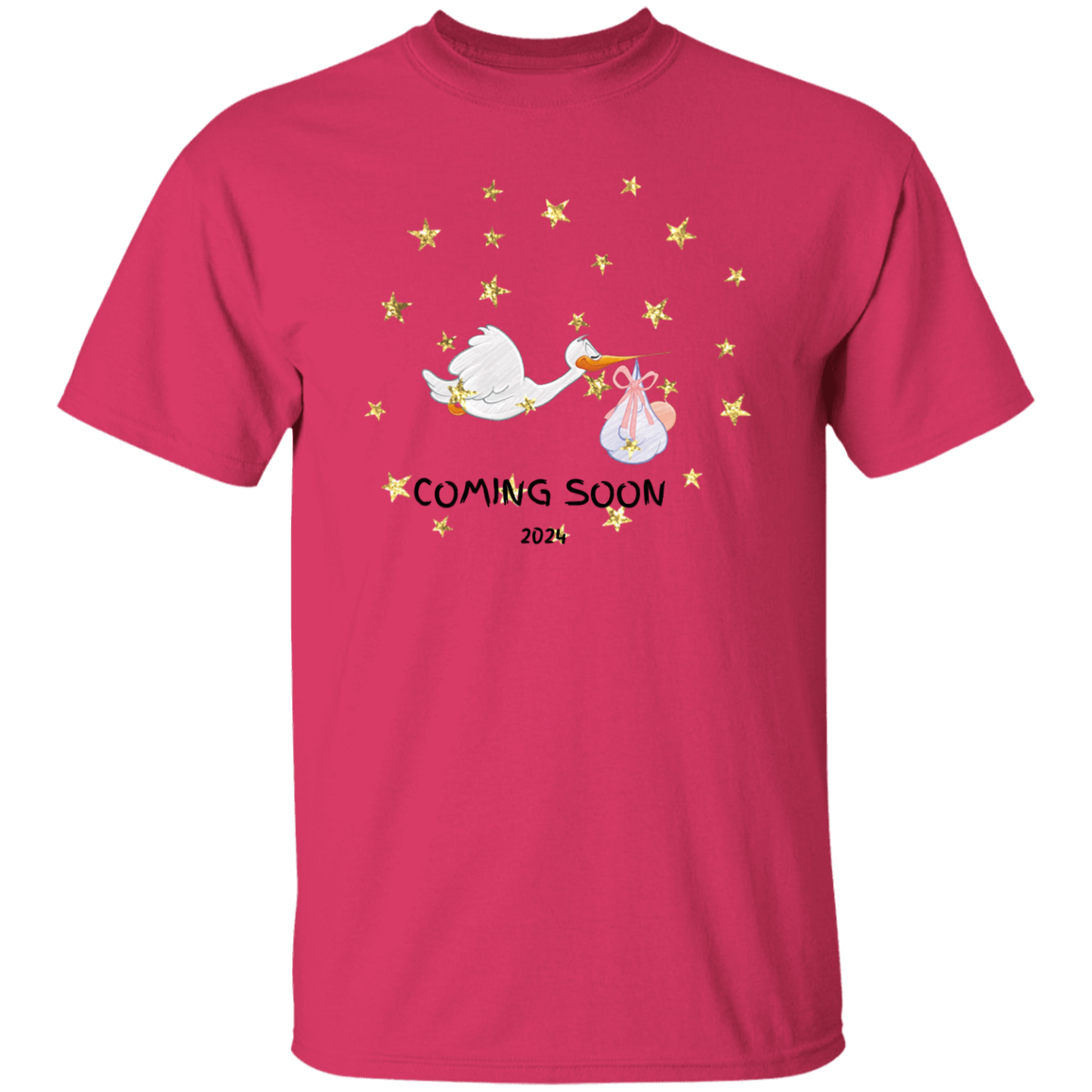 Stork Coming Soon T-Shirt - Buy Gifts 4 You by NX3