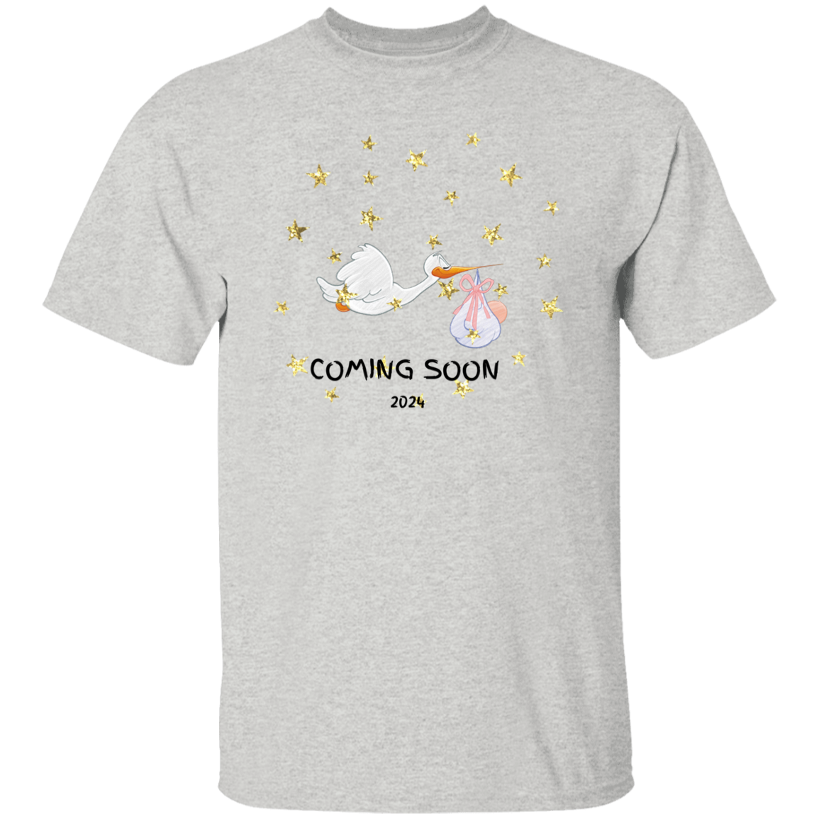 Stork Coming Soon T-Shirt - Buy Gifts 4 You by NX3