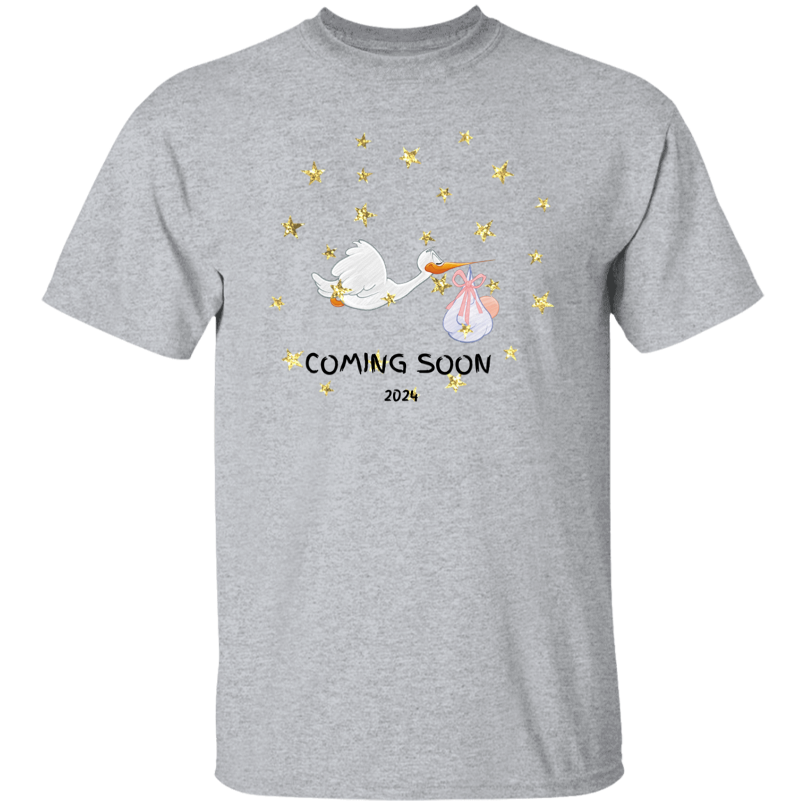 Stork Coming Soon T-Shirt - Buy Gifts 4 You by NX3