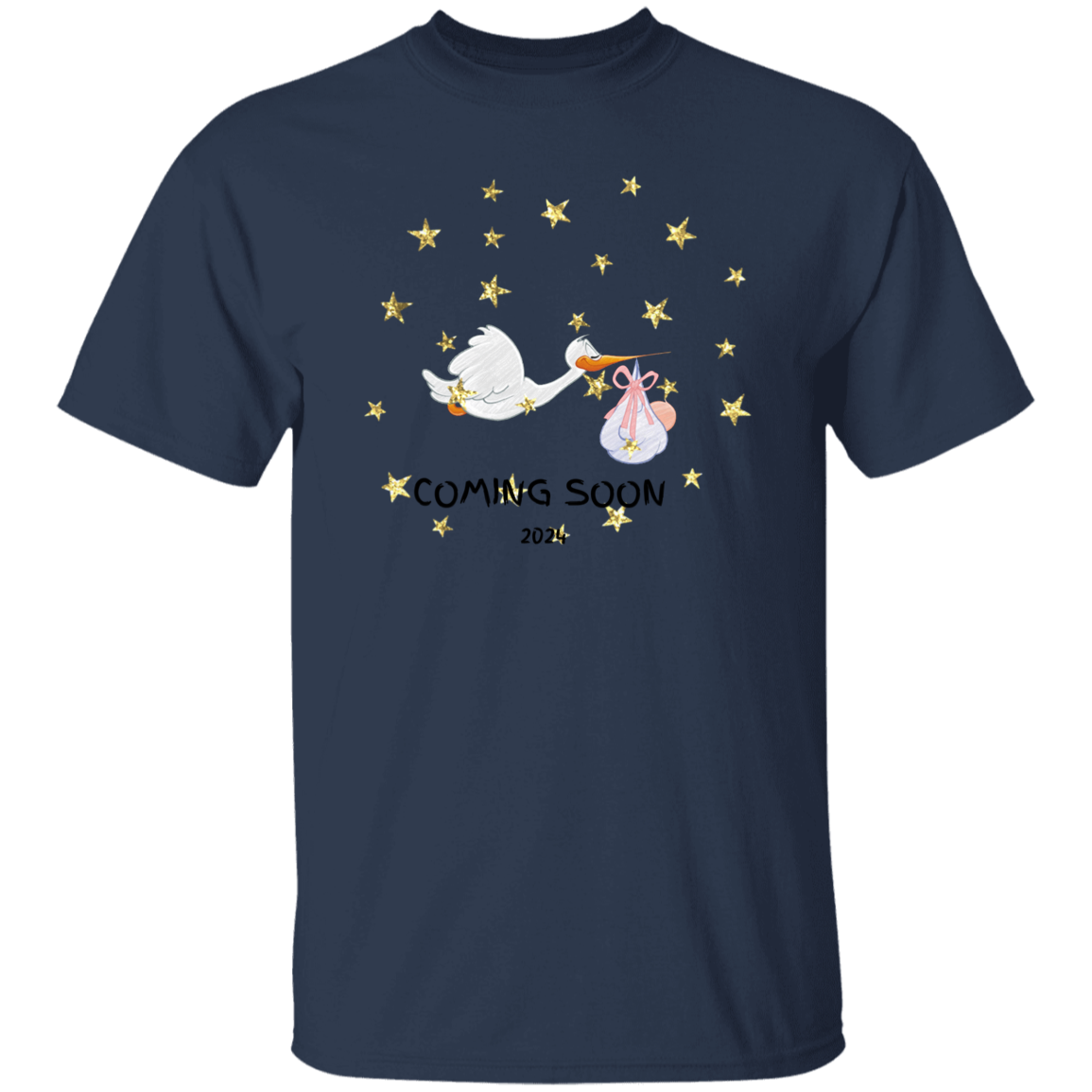 Stork Coming Soon T-Shirt - Buy Gifts 4 You by NX3