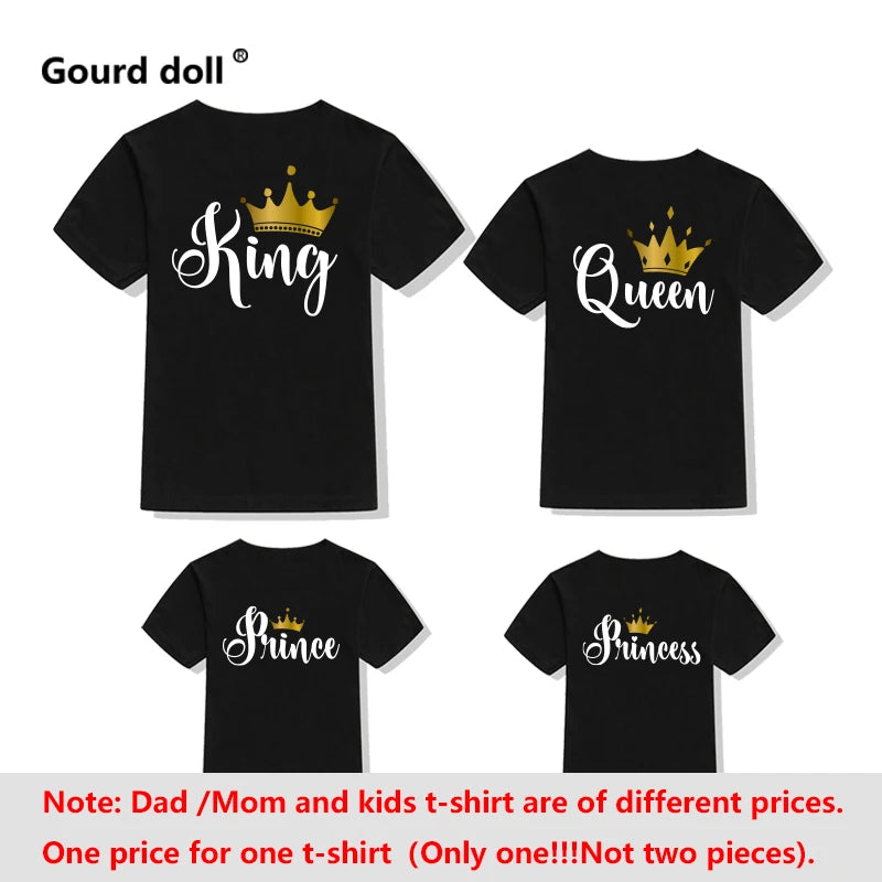 Matching Family Princess/Queen/King Family T-Shirts - Buy Gifts 4 You by NX3