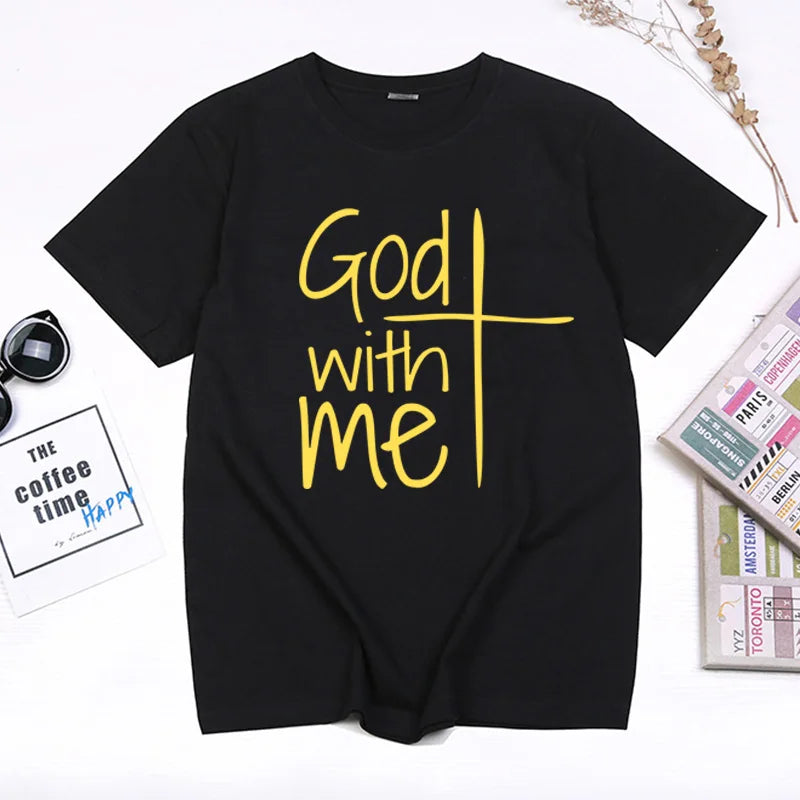 Jesus Christian Cross T Shirt & Good With Me T Shirt - Buy Gifts 4 You by NX3