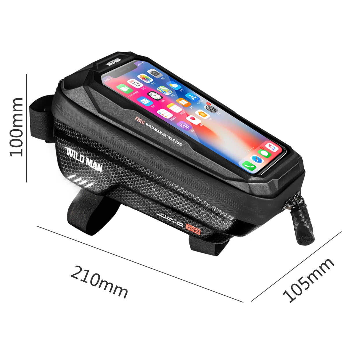 Rainproof Bicycle Bag Waterproof 6.5in Phone Touchscreen - Buy Gifts 4 You by NX3