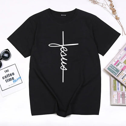 Jesus Christian Cross T Shirt & Good With Me T Shirt - Buy Gifts 4 You by NX3