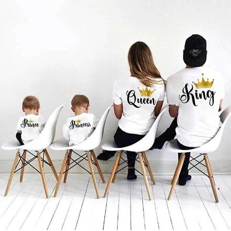 Matching Family Princess/Queen/King Family T-Shirts - Buy Gifts 4 You by NX3