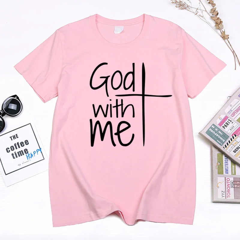 Jesus Christian Cross T Shirt & Good With Me T Shirt - Buy Gifts 4 You by NX3