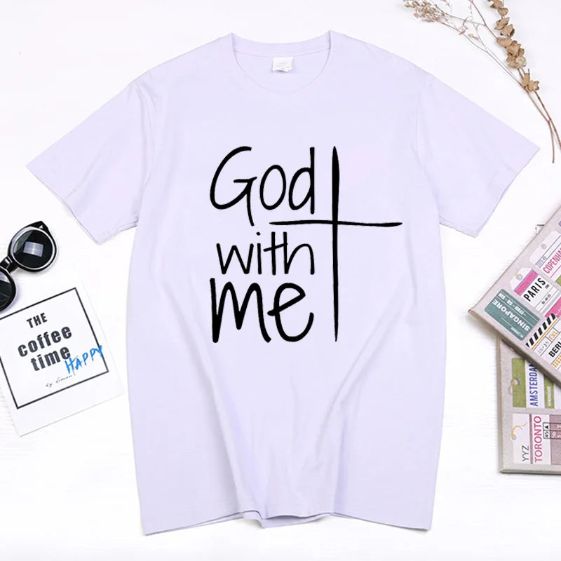 Jesus Christian Cross T Shirt & Good With Me T Shirt - Buy Gifts 4 You by NX3