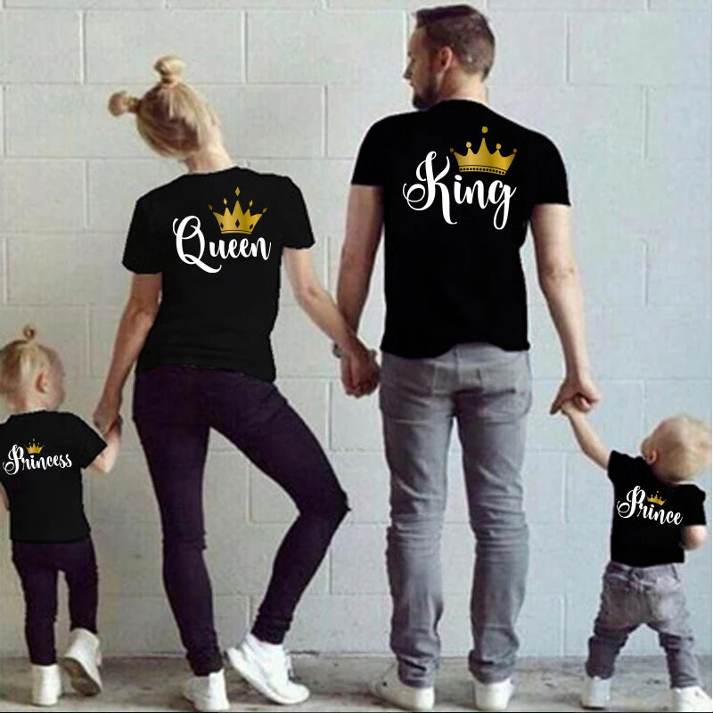 Matching Family Princess/Queen/King Family T-Shirts - Buy Gifts 4 You by NX3