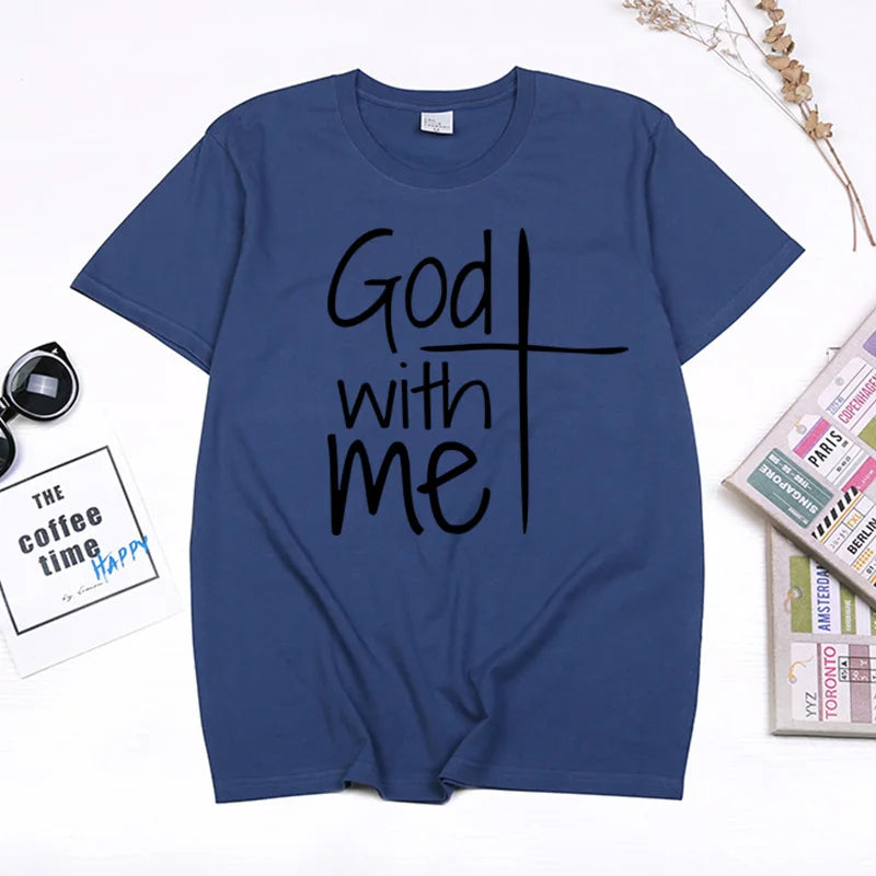 Jesus Christian Cross T Shirt & Good With Me T Shirt - Buy Gifts 4 You by NX3