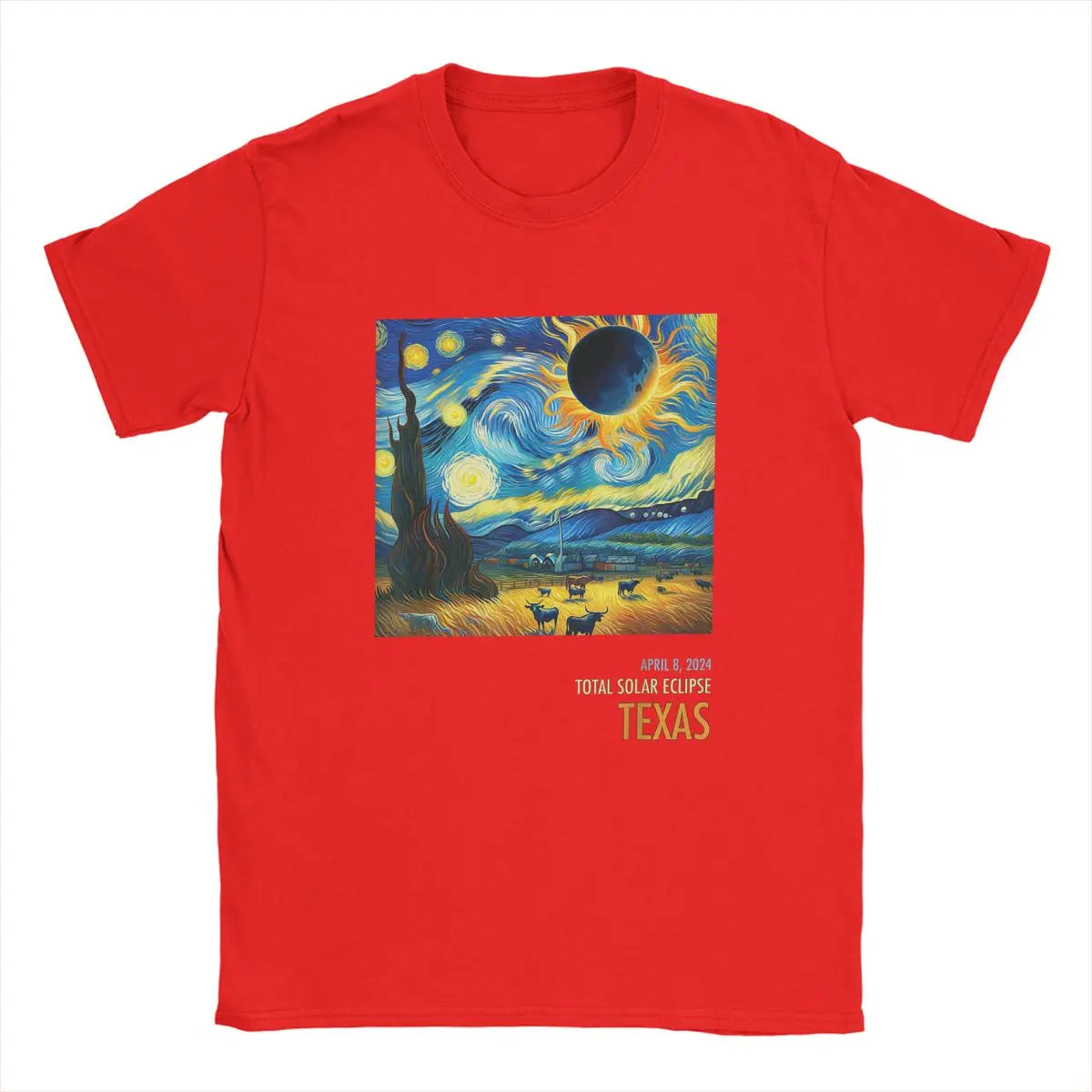 Total Solar Eclipse 2024 Texas T Shirts April 8 2024 - Buy Gifts 4 You by NX3