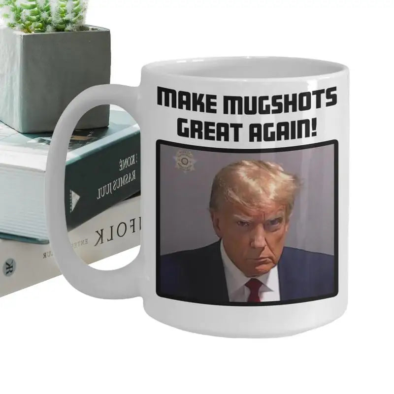 Donald Trump Cup Trump Mugshot Cup Ceramic Coffee Tea Mug Donald Trump 2024 Campaign Mugs Gift Christmas Drinkware Handgrip - Buy Gifts 4 You by NX3