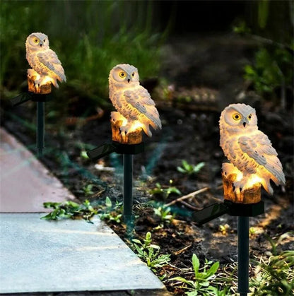 New Creative Solar Lights Resin Owl Lights Garden Landscape - Buy Gifts 4 You by NX3