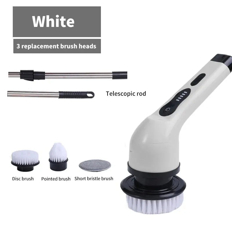 Wireless Electric Cleaning Brush Bathroom Window Kitchen Automotive Multifunctional Household Rotating Cleaning Machine - Buy Gifts 4 You by NX3