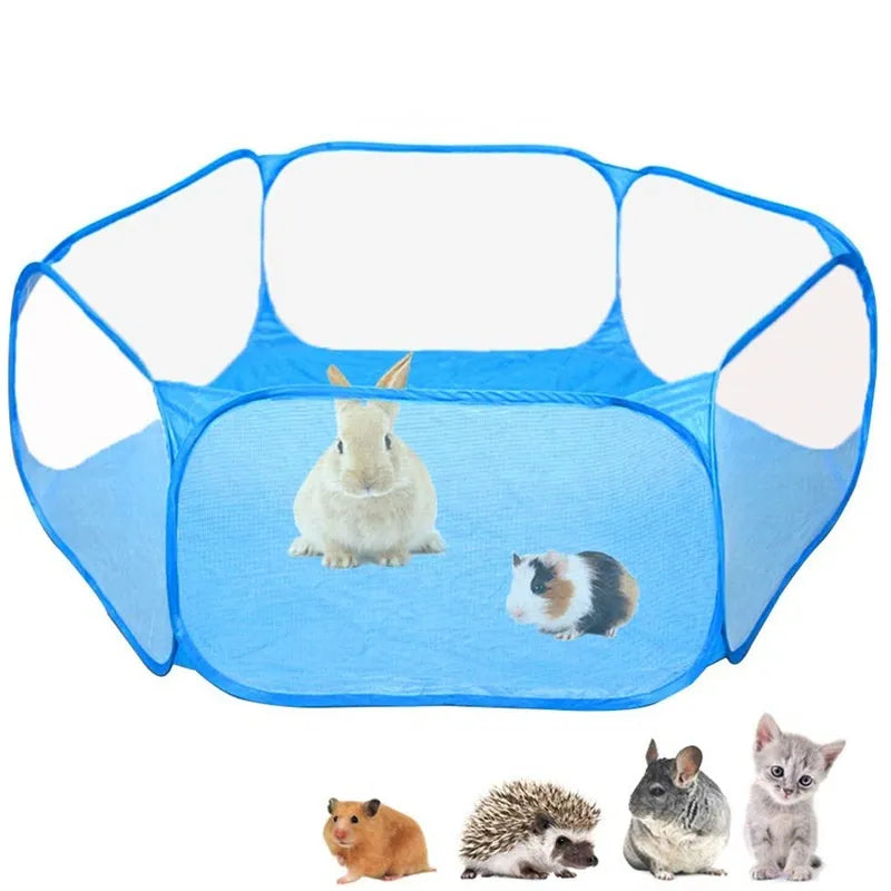 Portable Pet Cat Dog Cage Tent Playpen Folding Fence For Hamster Hedgehog Small Animals Breathable Puppy Cat Rabbit Guinea Pig - Buy Gifts 4 You by NX3