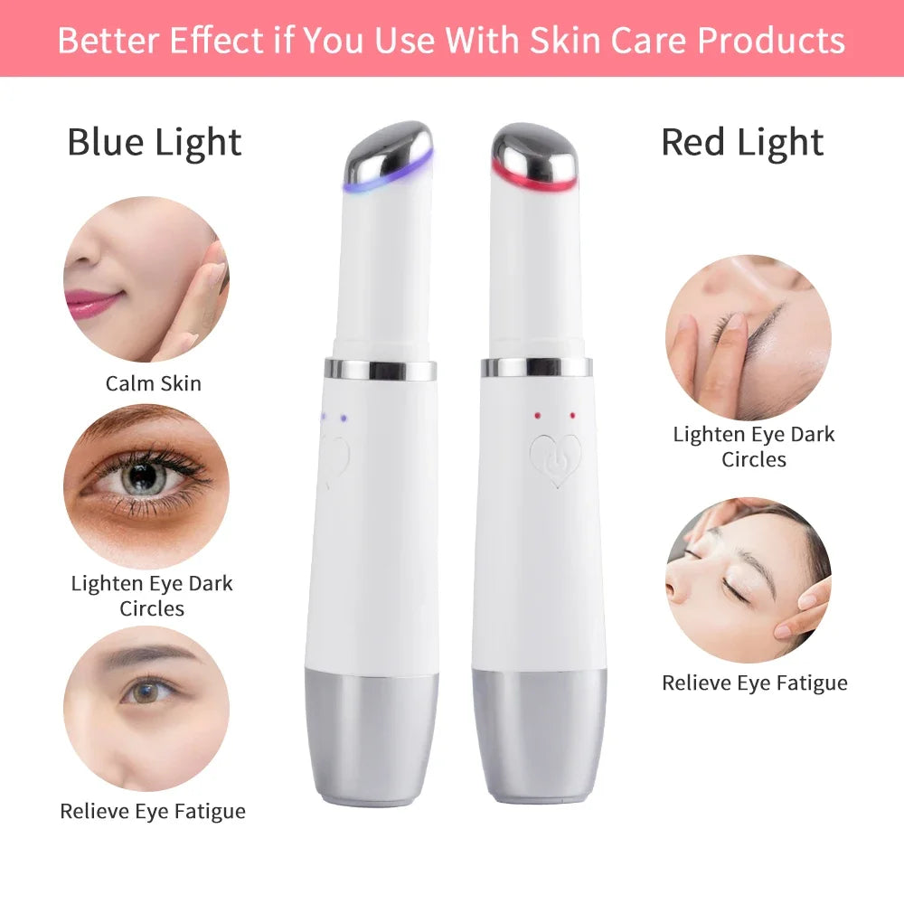 Heating Therapy Ions Mini Eye Massager Anti-Ageing Wrinkle Dark Circle - Buy Gifts 4 You by NX3