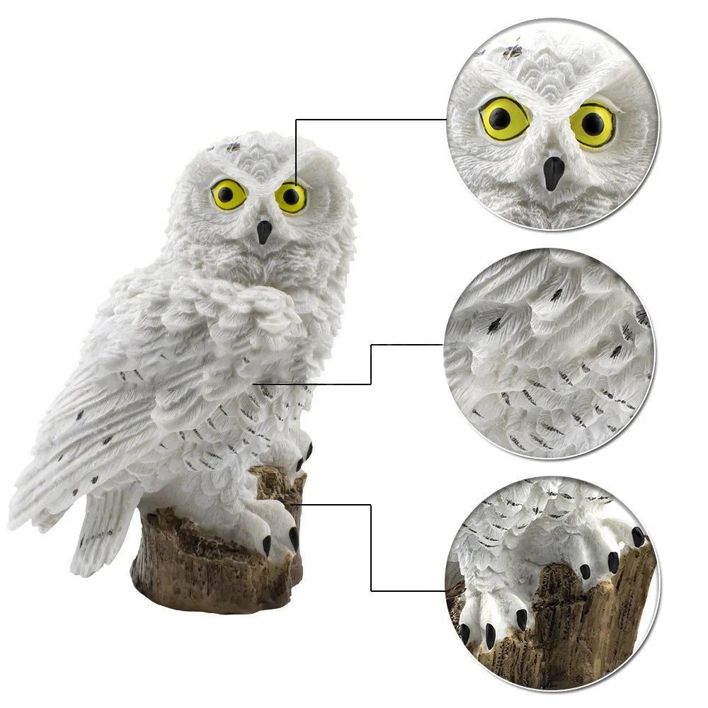 New Creative Solar Lights Resin Owl Lights Garden Landscape - Buy Gifts 4 You by NX3