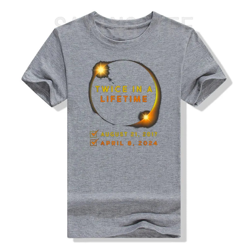 Solar Eclipse Twice in Lifetime 2024 T-Shirt - Buy Gifts 4 You by NX3