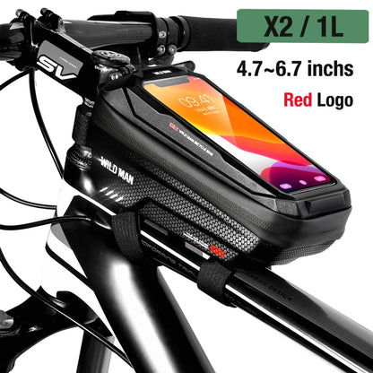 Rainproof Bicycle Bag Waterproof 6.5in Phone Touchscreen - Buy Gifts 4 You by NX3