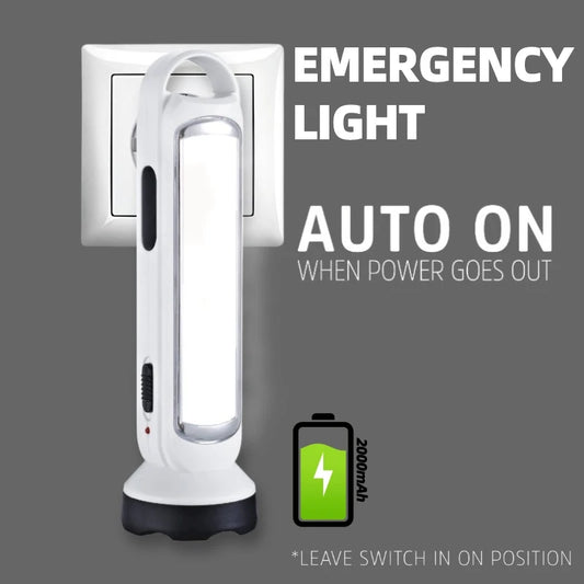 LED Power Outage Emergency Light Safety Plug-in Auto-on Light Rechargeable Lantern Outdoor Flashlight Work Light Bulb For Home - Buy Gifts 4 You by NX3