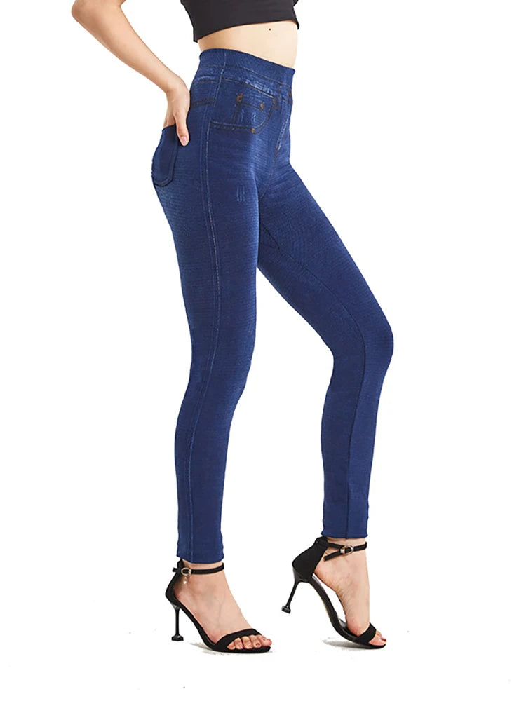 Plus Size Jeggings Jeans Pocket Leggings - Buy Gifts 4 You by NX3