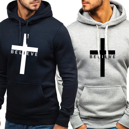 Men's I Believe Jesus Christianity Hoodies - Buy Gifts 4 You by NX3