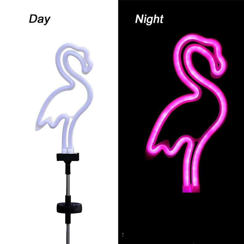 Solar Waterproof Flamingo Lawn Lights - Buy Gifts 4 You by NX3