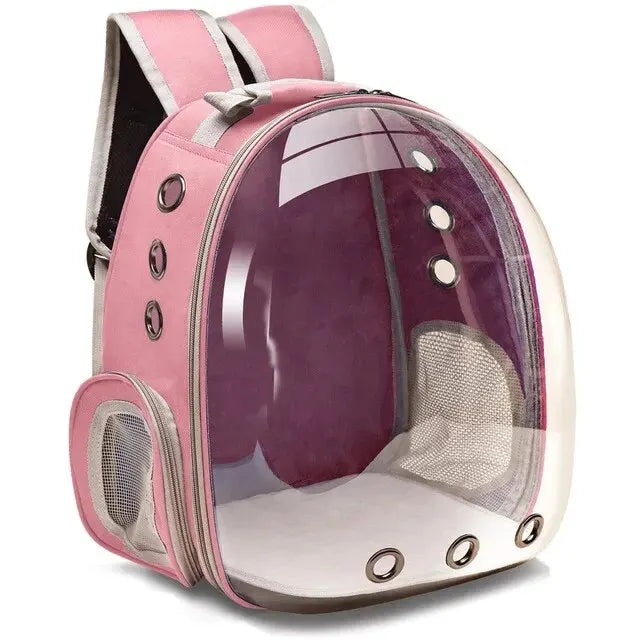 Pet Vista Voyager: Transparent Capsule Backpack for Pets - Buy Gifts 4 You by NX3