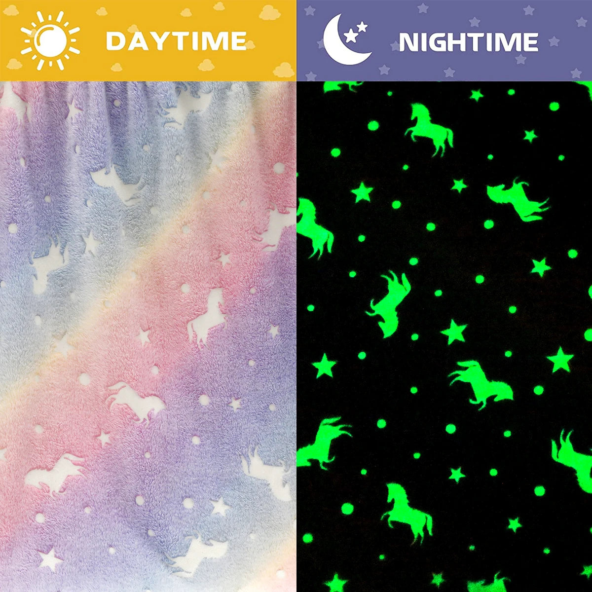 Glow in the DARK Blanket - Buy Gifts 4 You by NX3