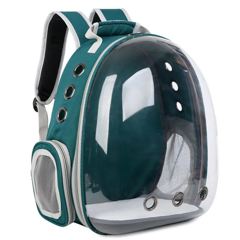 Pet Vista Voyager: Transparent Capsule Backpack for Pets - Buy Gifts 4 You by NX3