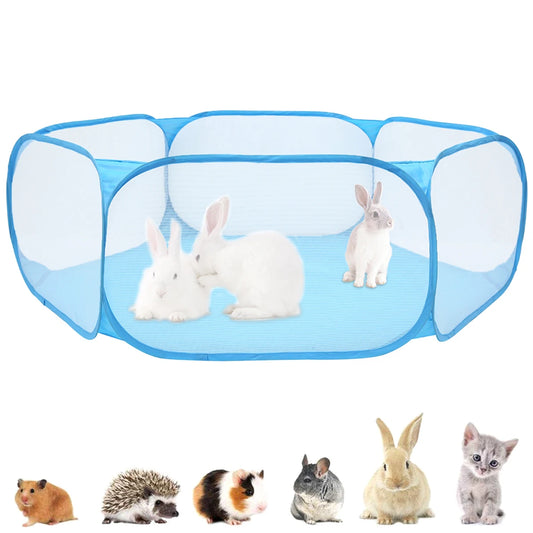 Portable Pet Cat Dog Cage Tent Playpen Folding Fence For Hamster Hedgehog Small Animals Breathable Puppy Cat Rabbit Guinea Pig - Buy Gifts 4 You by NX3