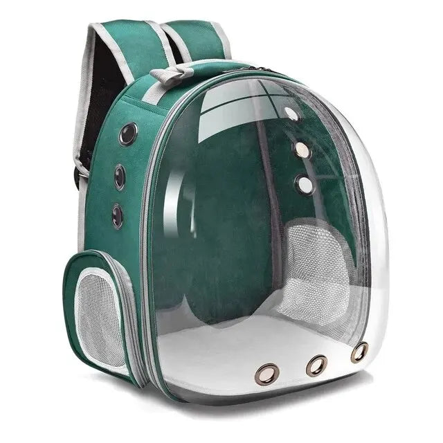 Pet Vista Voyager: Transparent Capsule Backpack for Pets - Buy Gifts 4 You by NX3