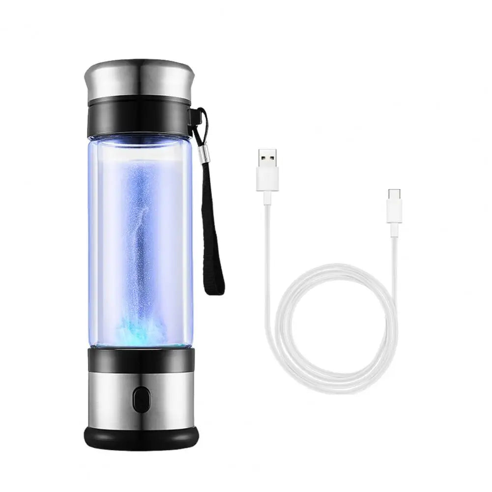 Hydrogen Water Generator Bottle Portable Health Boosting Ionizer With Water Cup For Outdoor - Buy Gifts 4 You by NX3