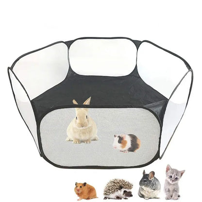 Portable Pet Cat Dog Cage Tent Playpen Folding Fence For Hamster Hedgehog Small Animals Breathable Puppy Cat Rabbit Guinea Pig - Buy Gifts 4 You by NX3