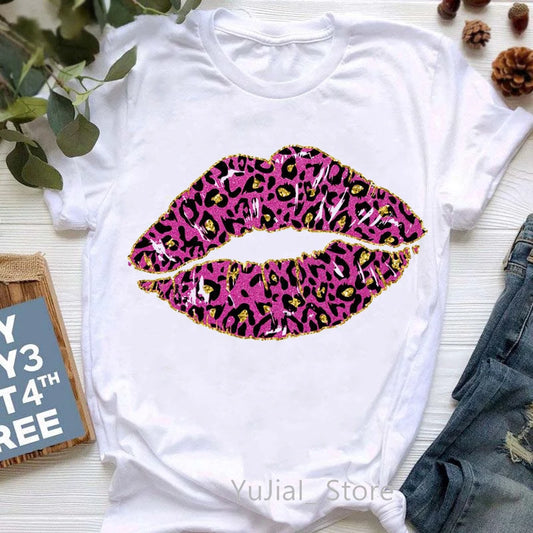 Pink Lips Print Tshirt - Buy Gifts 4 You by NX3