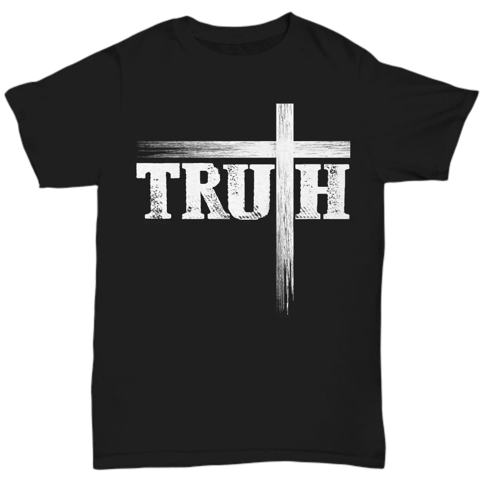 Truth Cross Christian T-Shirt - Buy Gifts 4 You by NX3