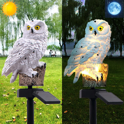 New Creative Solar Lights Resin Owl Lights Garden Landscape - Buy Gifts 4 You by NX3