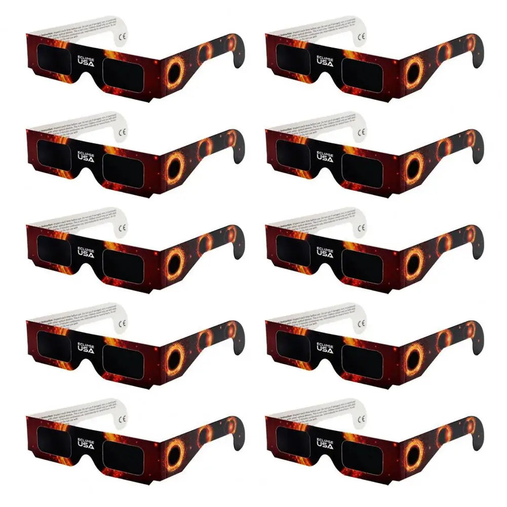 Protective Eyewear for Solar Eclipse 10/30/50 Pcs Solar Eclipse Glasses Safety Viewing Block for Harmful Uv Light Lightweight - Buy Gifts 4 You by NX3