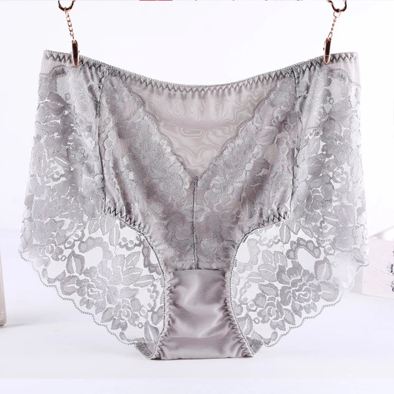 High Waist Plus Size Lace Panties - Buy Gifts 4 You by NX3