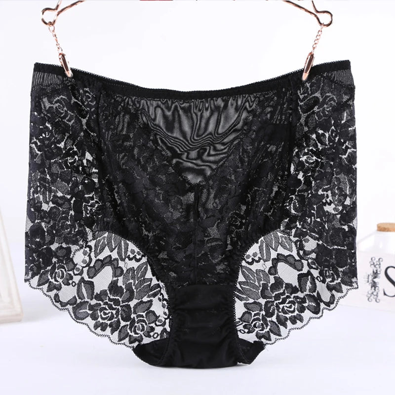 High Waist Plus Size Lace Panties - Buy Gifts 4 You by NX3