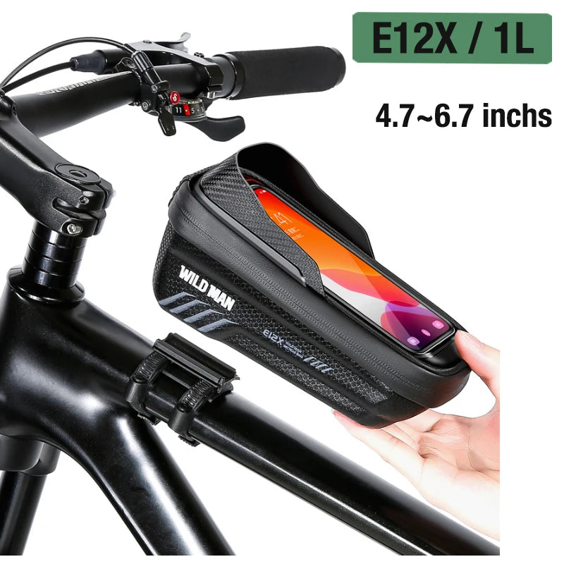 Rainproof Bicycle Bag Waterproof 6.5in Phone Touchscreen - Buy Gifts 4 You by NX3