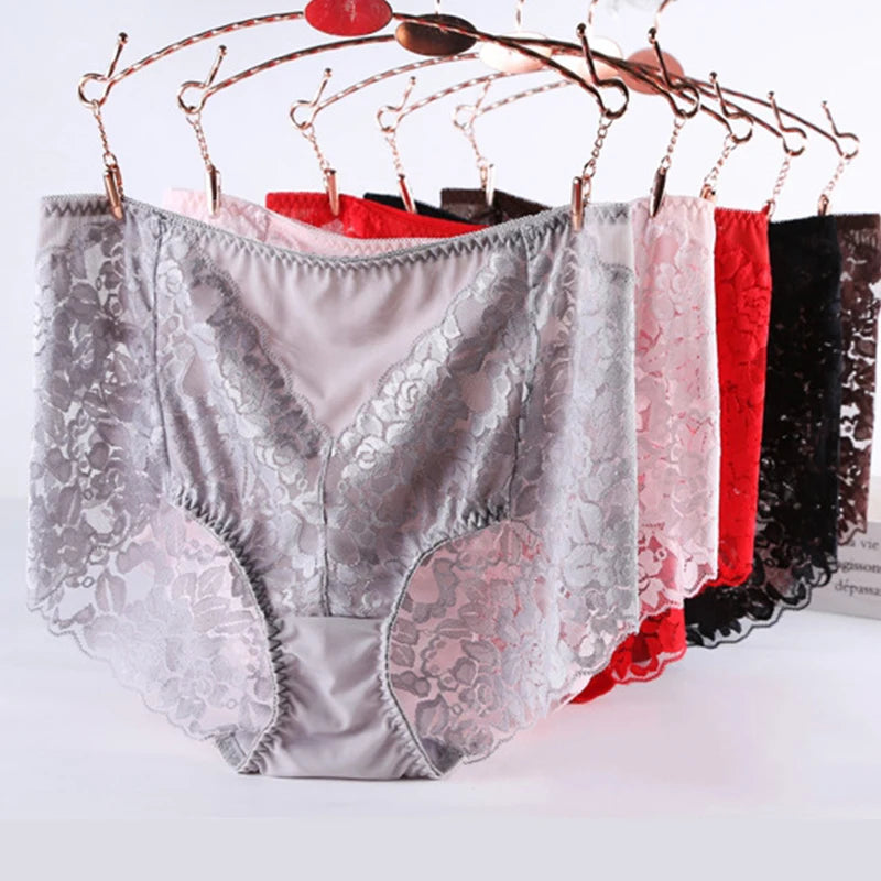 High Waist Plus Size Lace Panties - Buy Gifts 4 You by NX3