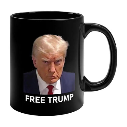 Donald Trump Cup Trump Mugshot Cup Ceramic Coffee Tea Mug Donald Trump 2024 Campaign Mugs Gift Christmas Drinkware Handgrip - Buy Gifts 4 You by NX3