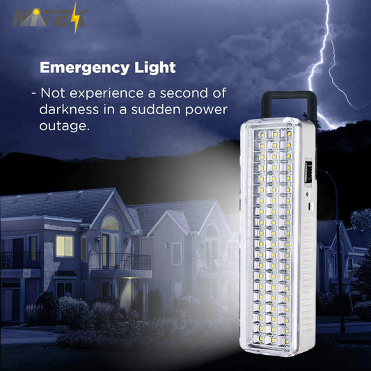 LED Emergency Light Portable Wall-Mounted Rechargeable Automatic Lantern Work Light Battery Light Bulb For Home Power Outage - Buy Gifts 4 You by NX3