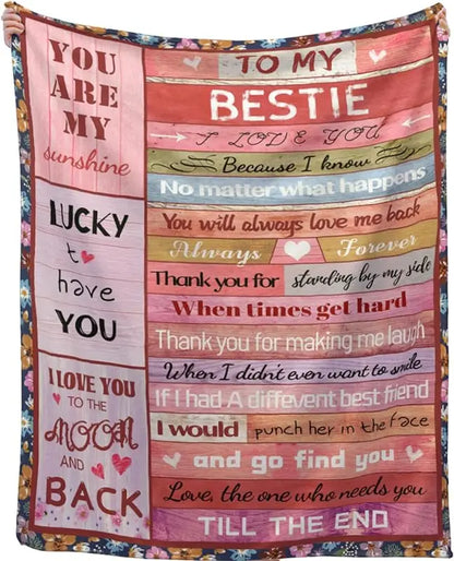 To My Daughter, My Son, My Bestie, or My Wife Blanket - Buy Gifts 4 You by NX3