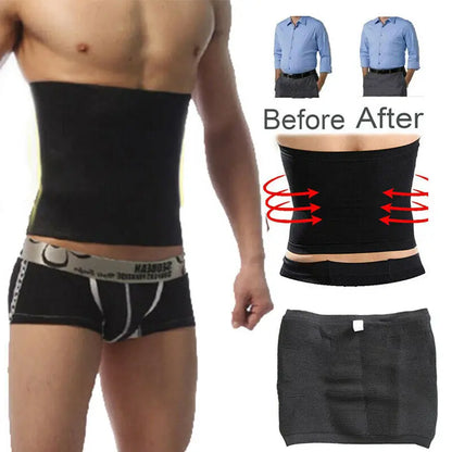 Male Tummy Control Stomach Shaper Waist Trimmer Belt - Buy Gifts 4 You by NX3