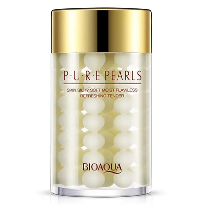 BIOAQUA Pure Pearl Essence Sleeping Hydrating Night Masks for Firming, Lifting reduce Laugh Lines - Buy Gifts 4 You by NX3