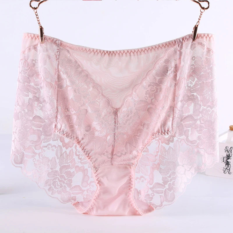 High Waist Plus Size Lace Panties - Buy Gifts 4 You by NX3