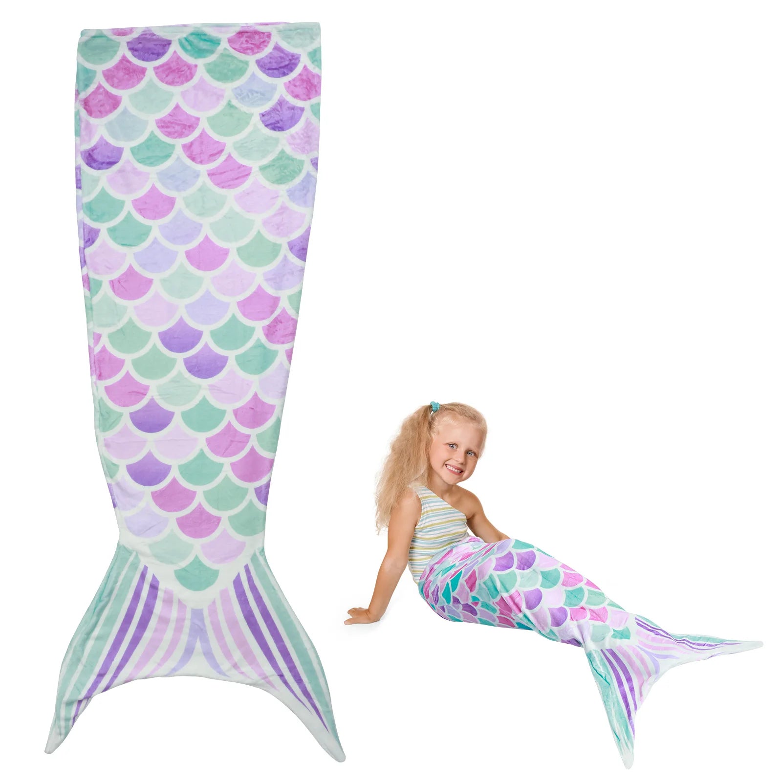 Mermaid Tail Blanket for Kids - Buy Gifts 4 You by NX3