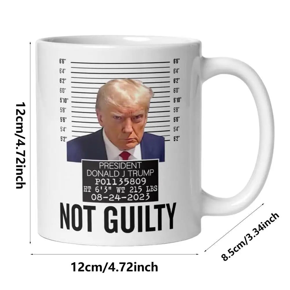 Donald Trump Cup Trump Mugshot Cup Ceramic Coffee Tea Mug Donald Trump 2024 Campaign Mugs Gift Christmas Drinkware Handgrip - Buy Gifts 4 You by NX3